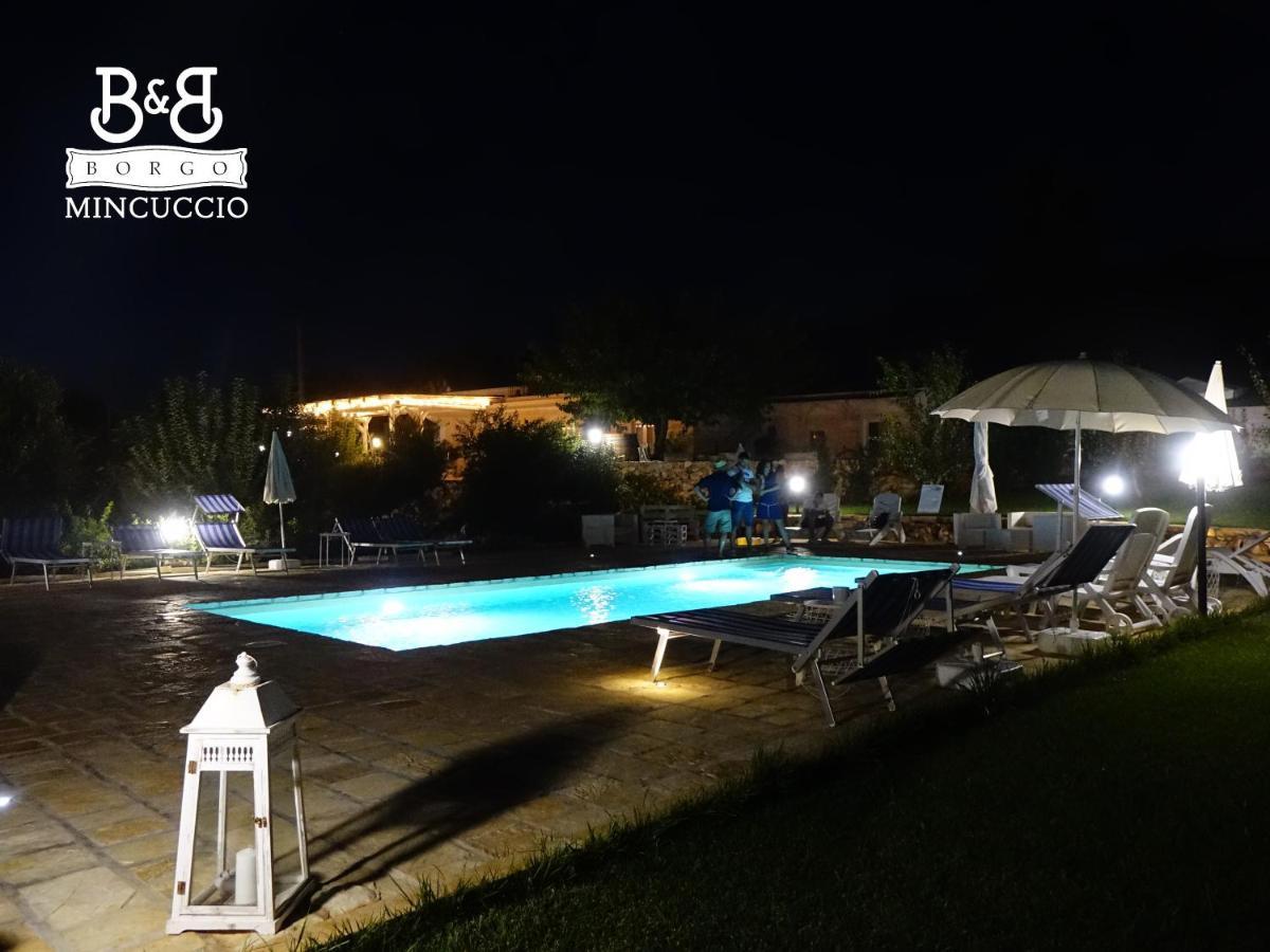 לינה וארוחת בוקר אוסטוני Borgo Mincuccio מראה חיצוני תמונה