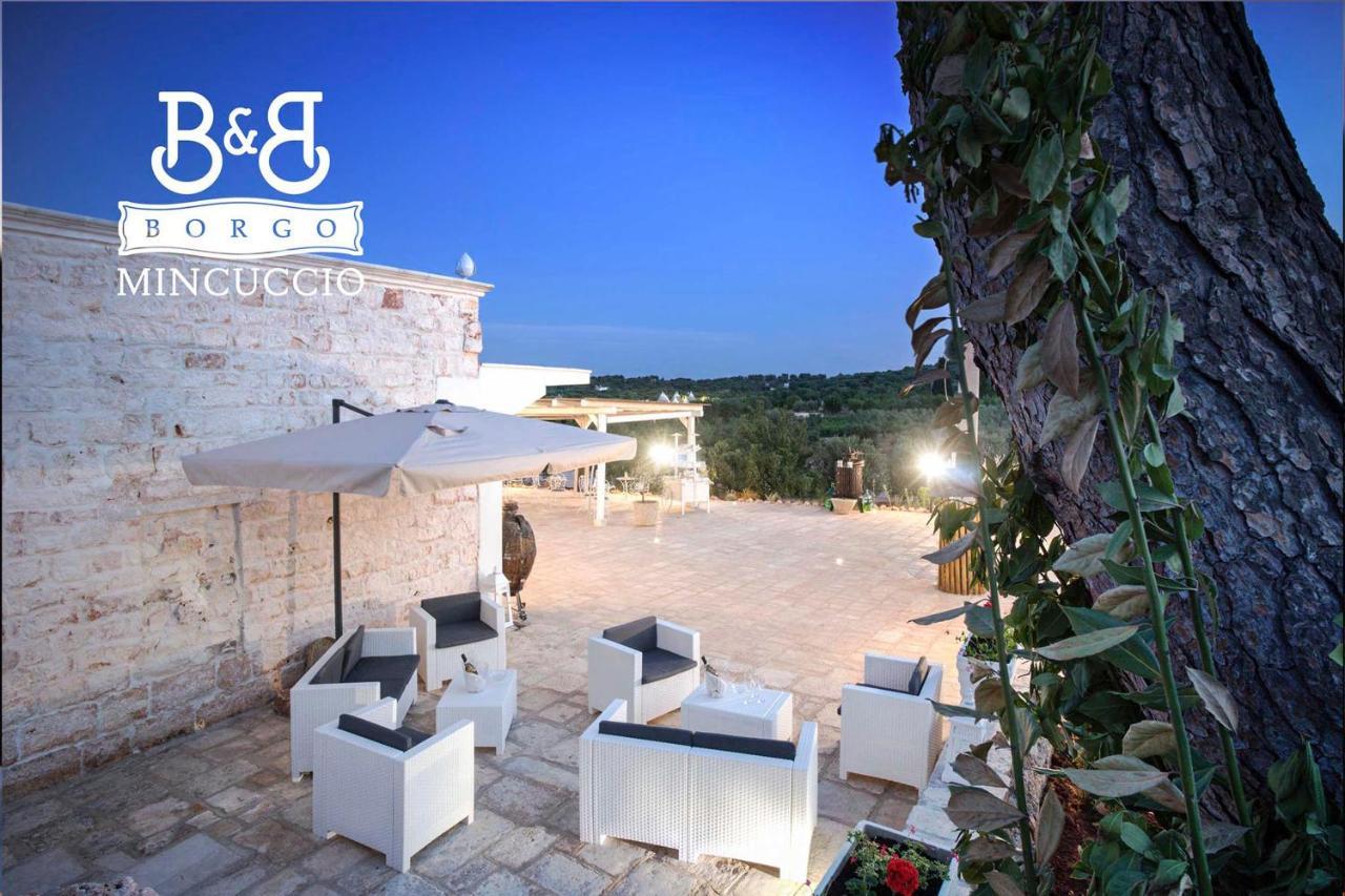 לינה וארוחת בוקר אוסטוני Borgo Mincuccio מראה חיצוני תמונה